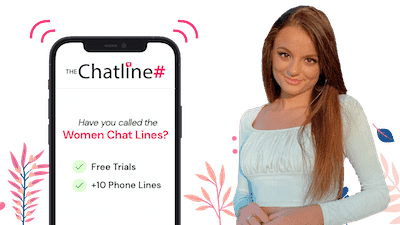 Women chat line image