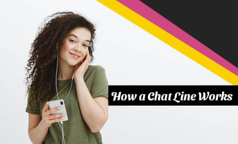 How a Chat Line Works Image
